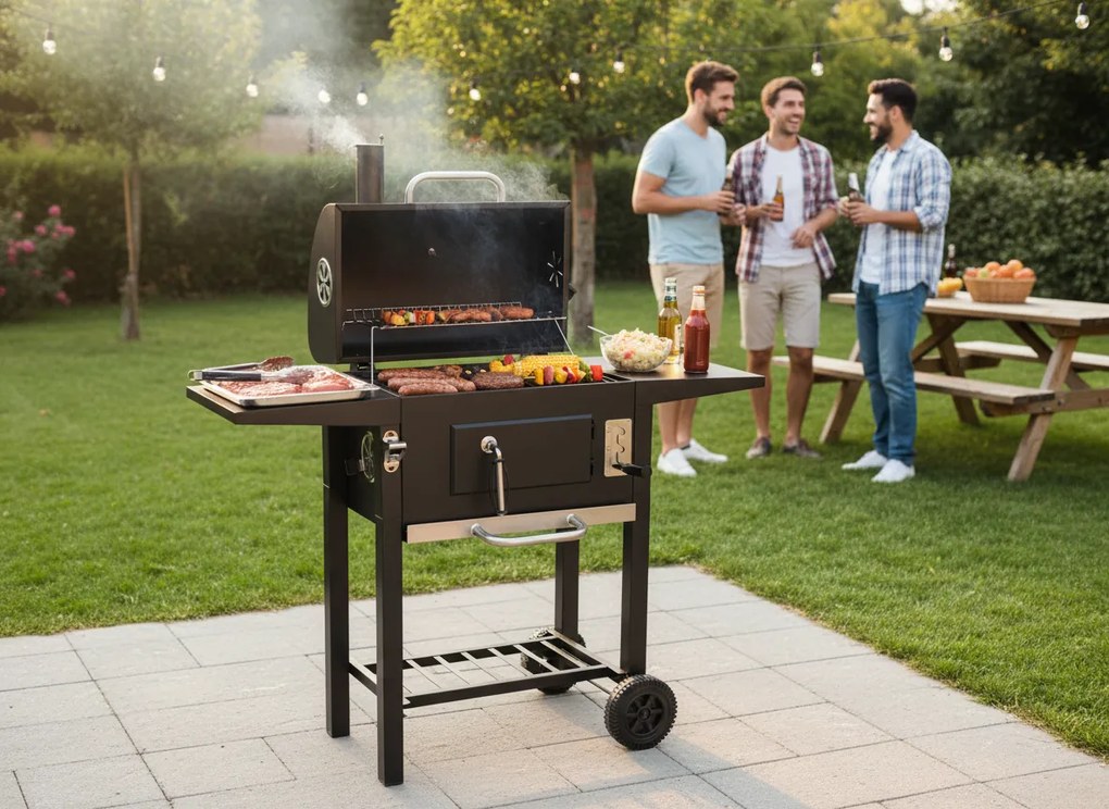Скара на дървени въглища Asado
