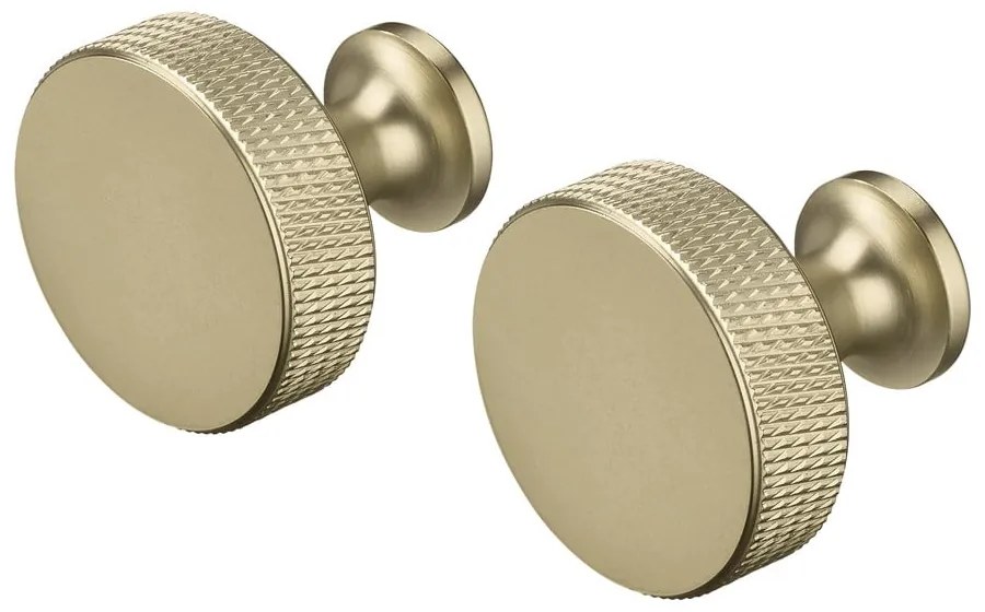 Стенни метални куки в комплект от 2 бр. в месингов цвят Rof – Blomus