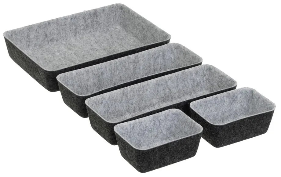 Текстилни органайзери за шкаф 5 бр. – Casa Selección