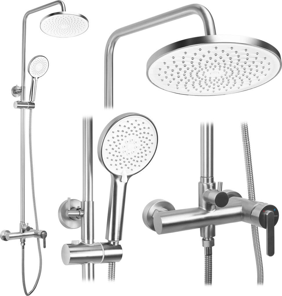 Комплект за душ Rea Ontario Brush Nickel