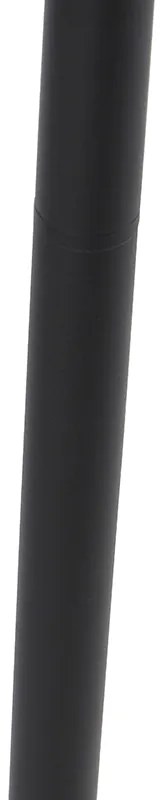 Външна стоеща лампа черна 120 см IP44 - Хавана