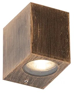 Винтидж стенен аплик антично злато пластмаса - Baleno