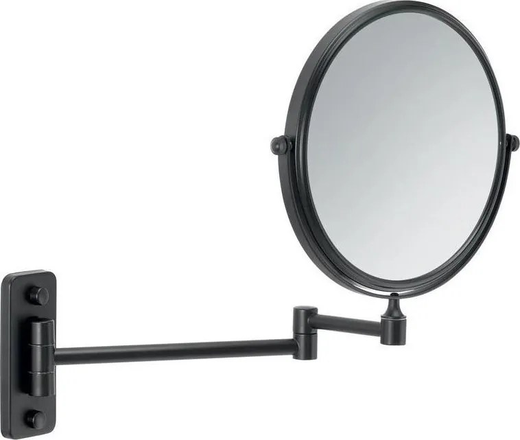 Gedy - Стенно козметично огледало GAIA, матово черно