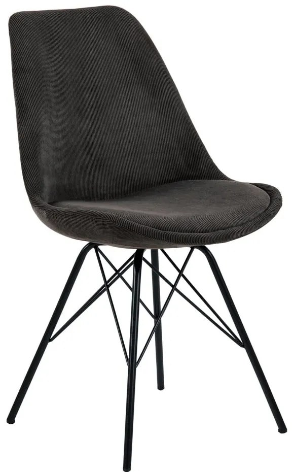 Тъмно сив трапезен стол Eris - Actona