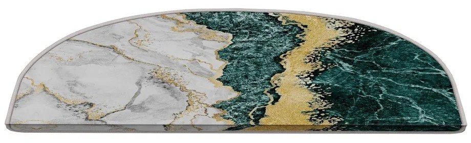 Стъпала за стълби в комплект от 16 брояя в цвят бензин-крем 20x65 cm Golden Marble - Vitaus