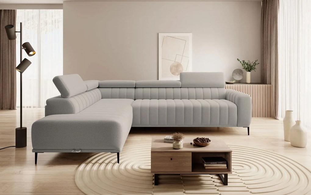 Ъглов диван Елизия-екру-ляв