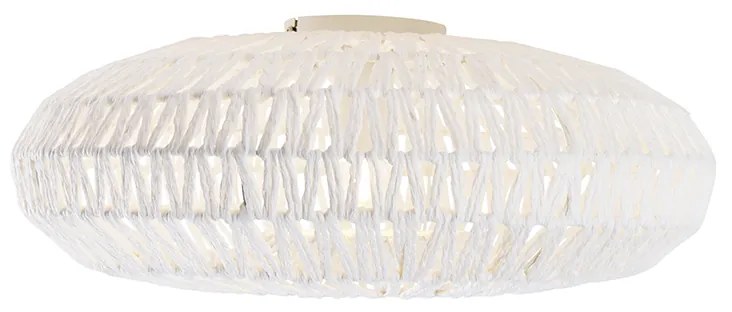 Интелигентен ретро таванен аплик бял с WiFi A60 - Lina