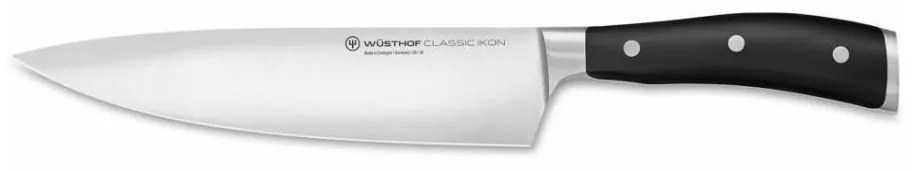 Wüsthof CLASSIC IKON кухненски нож 20 см, черен