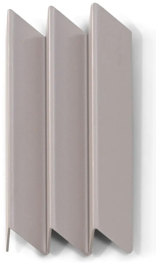 Кафяво-сива метална стенна закачалка с рафт 13 cm Sensu – Spinder Design