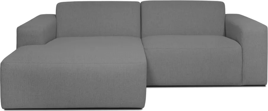 Сив ъглов диван (ляв ъгъл) Roxy - Scandic