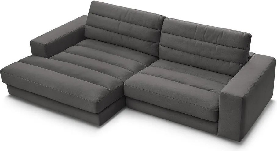 Антрацитен кадифен ъглов диван (ляв ъгъл) Sierra – Bobochic Paris