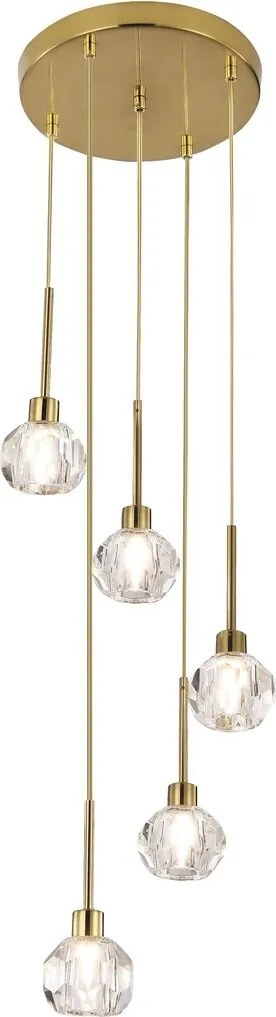 Rabalux Kassia Висящи осветителни тела IP20 G9 5X MAX 5W K 5396