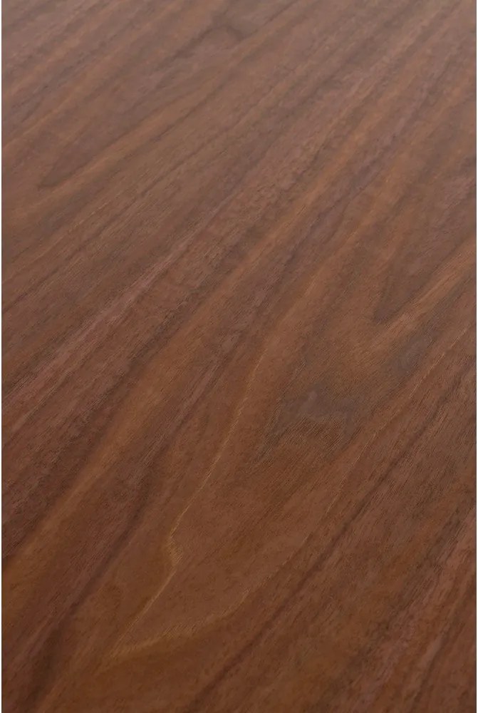 Кръгла трапезна маса от декор от орех ø 120 cm Laurent – White Label