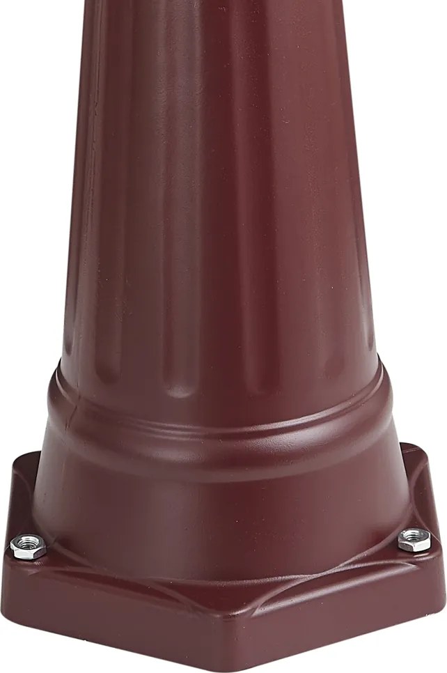 Класически външен фенер тъмночервен 213 см IP44 - Havana