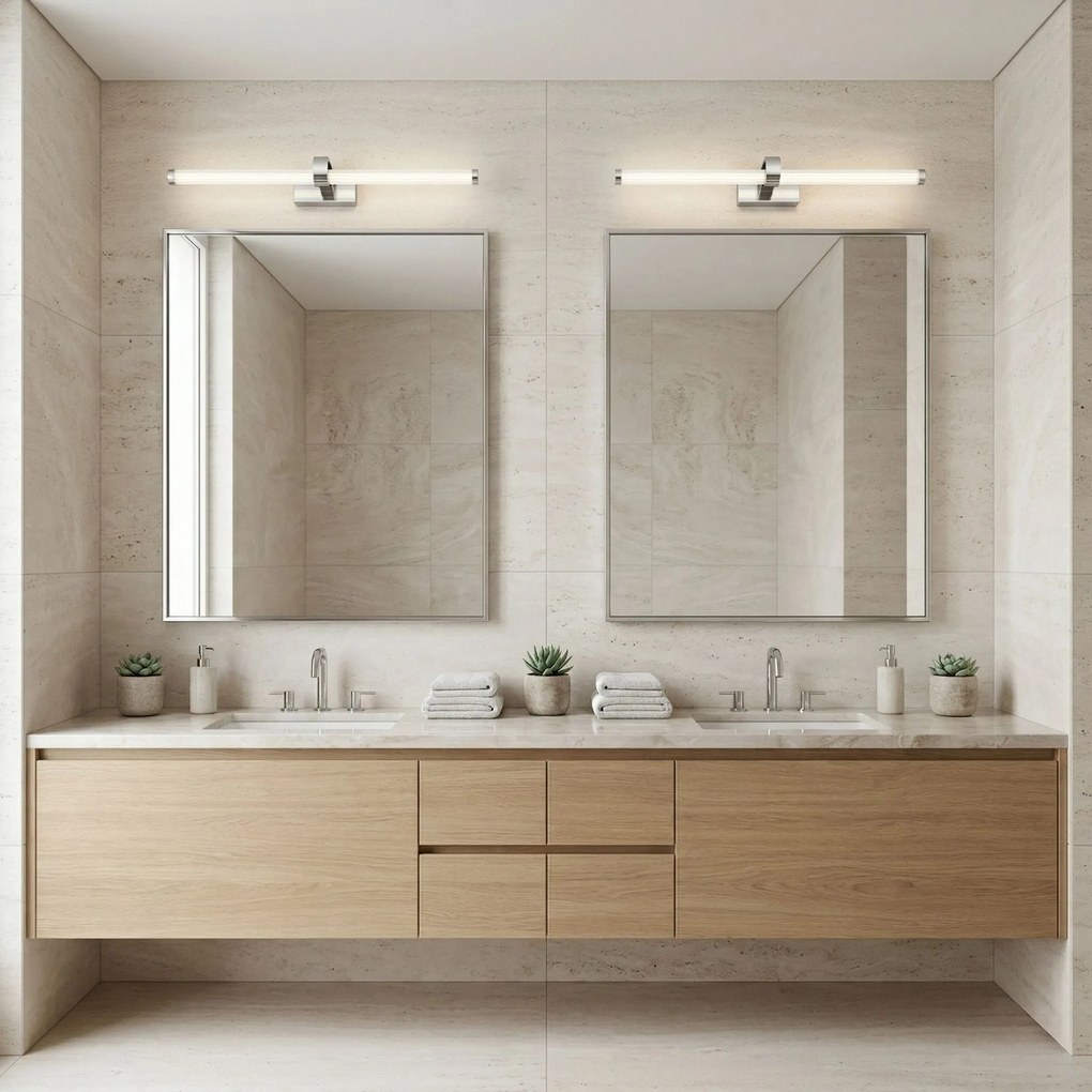 Stenen LED aplik za banya APP1882-1W 60cm CHROME