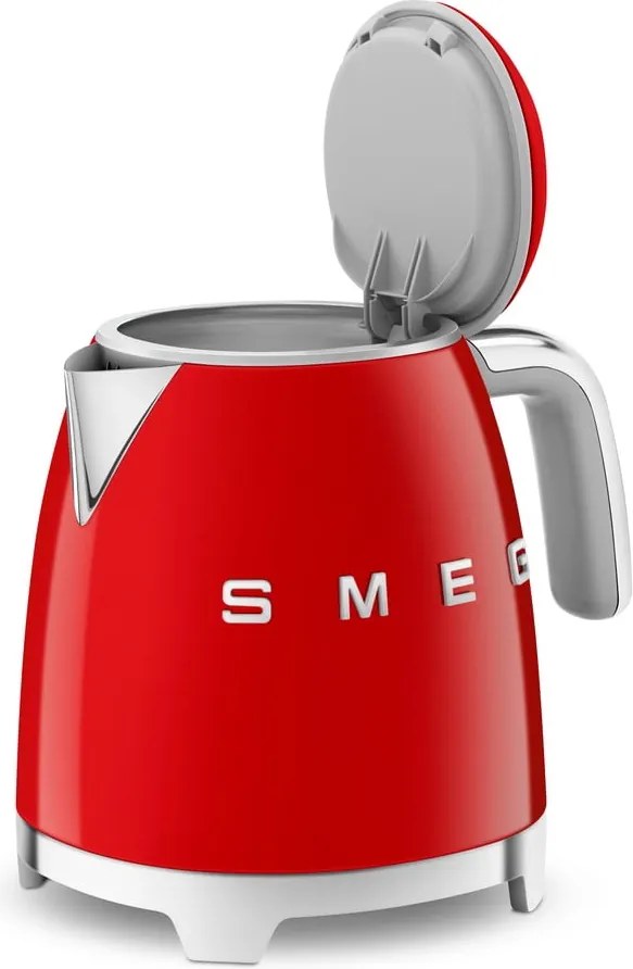 Червена електрическа кана от неръждаема стомана 800 ml Retro Style – SMEG