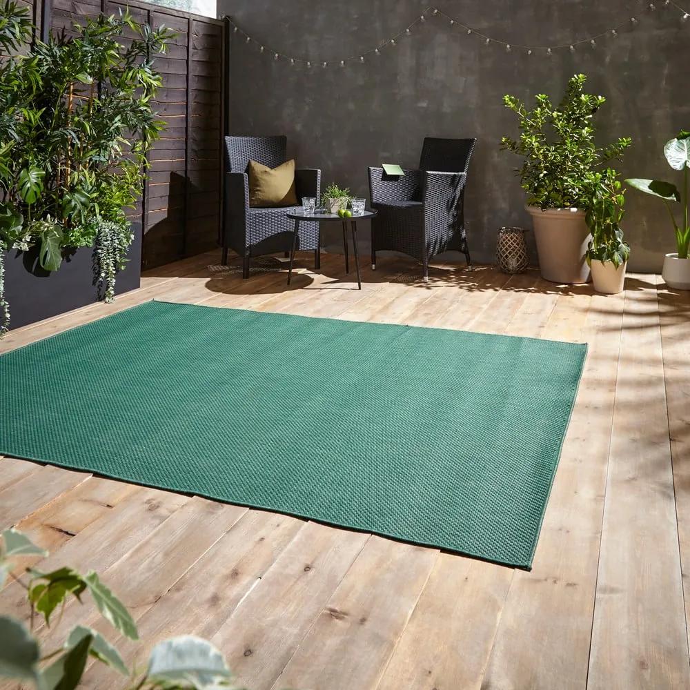 Зелен външен килим 170x120 cm POP! - Think Rugs