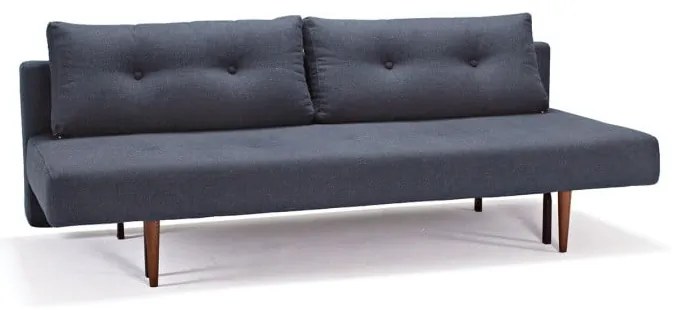 Тъмносин разтегателен диван Nist Blue Recast Plus - Innovation