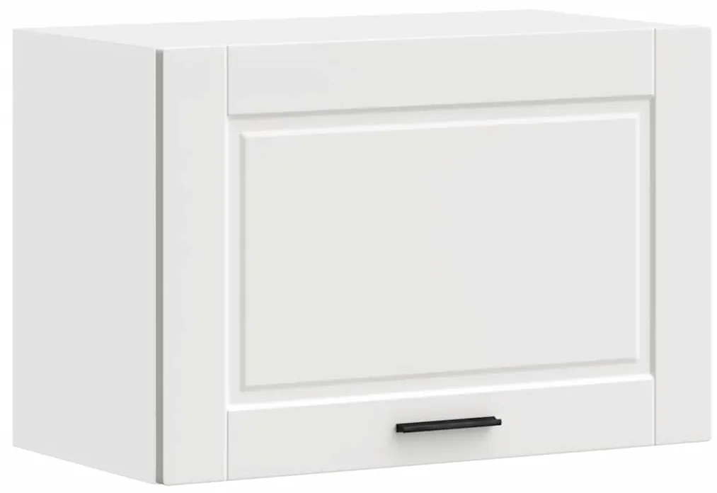 854077 vidaXL Кухненски стенен шкаф Porto, бял, инженерно дърво