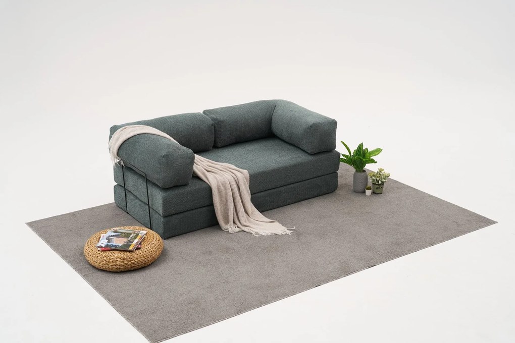 Троен диван Comfort, цвят Зелен