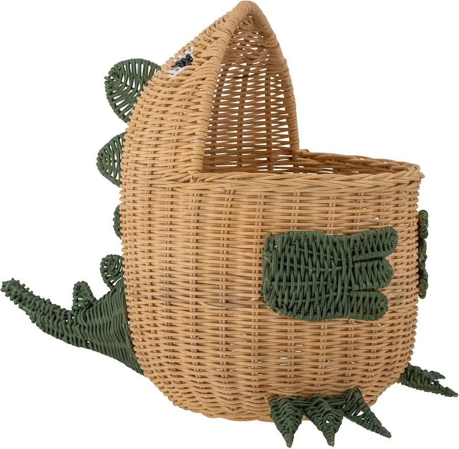 Ратанова детска кошница за играчки в естествен цвят 37x57x48 cm Eddi – Bloomingville Mini