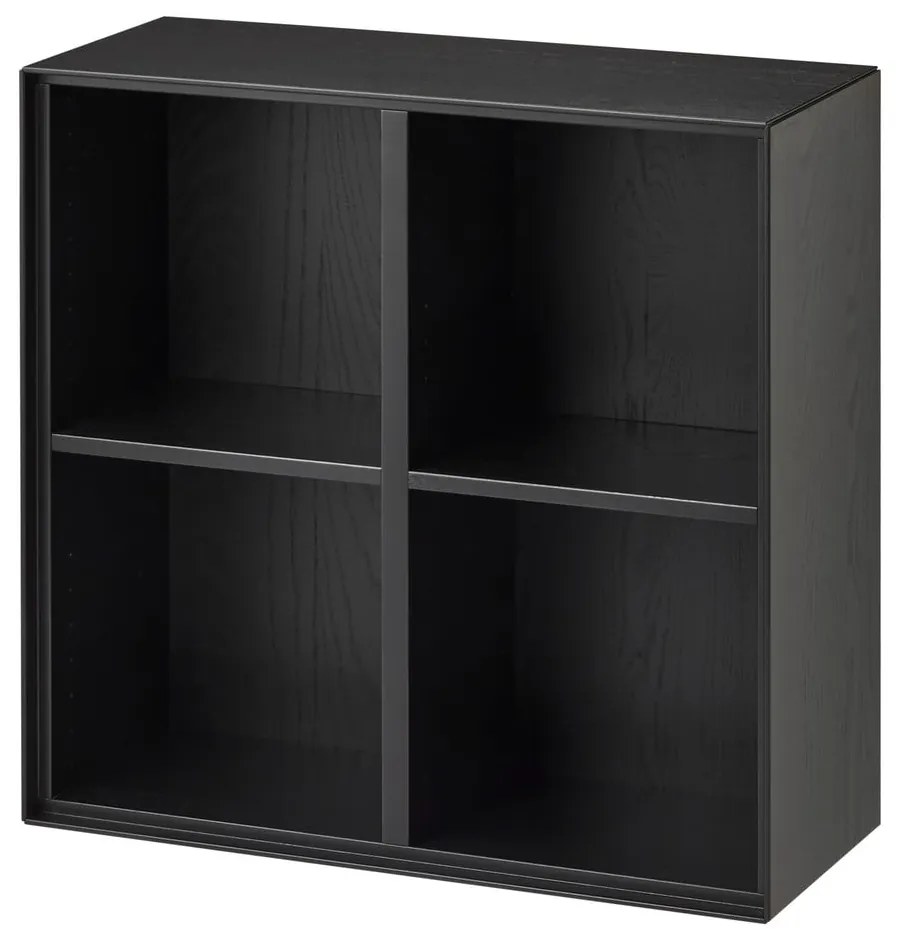Черен стенен шкаф за книги 68x68 cm Edge by Hammel - Hammel Furniture