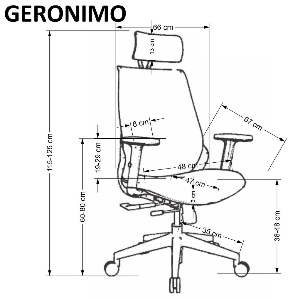 Офис стол GERONIMO