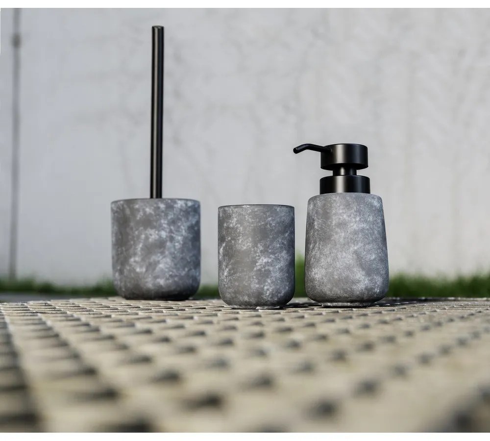 Сив керамичен диспенсер за сапун 400 ml Sacile – Wenko