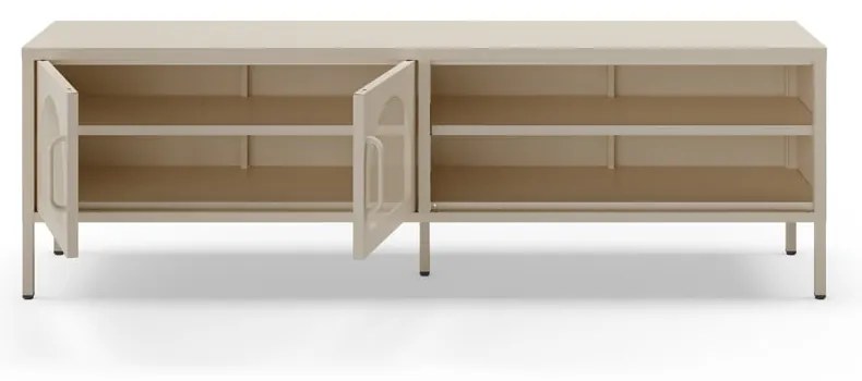 Кремава маса за телевизор 160x50 cm Diora – Marckeric