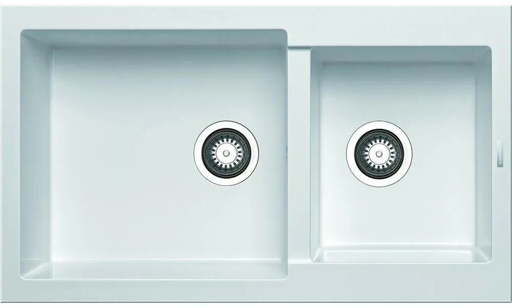 Мивка Pyramis Pyragranite Alazia 1 3/4B-Сняг