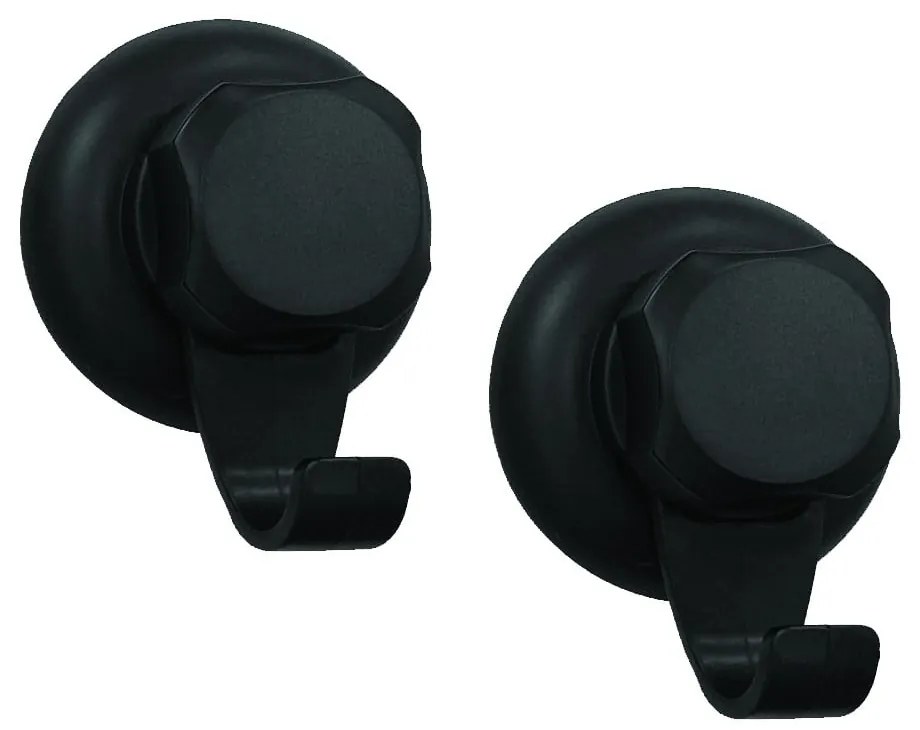 Черни стоманени комплект куки 2 бр. без пробиване Bestlock – Compactor