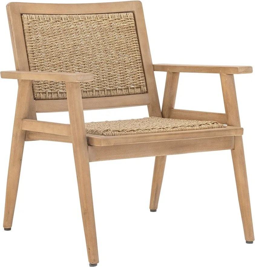 Градински стол от масивно дърво в естествен цвят Sorrento – Bloomingville