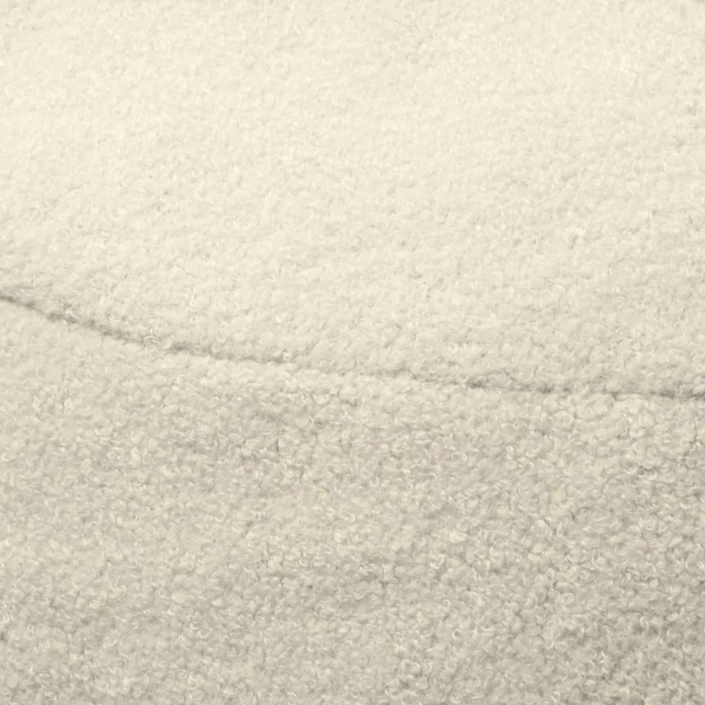 Светлосив детски пуф от букле Om 85 – SLOWDOWN