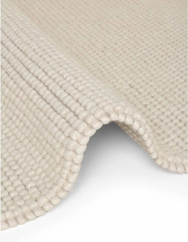 Кремав ръчно изработен вълнен кръгъл килим ø 200 cm Richmond Diana – Ted Baker