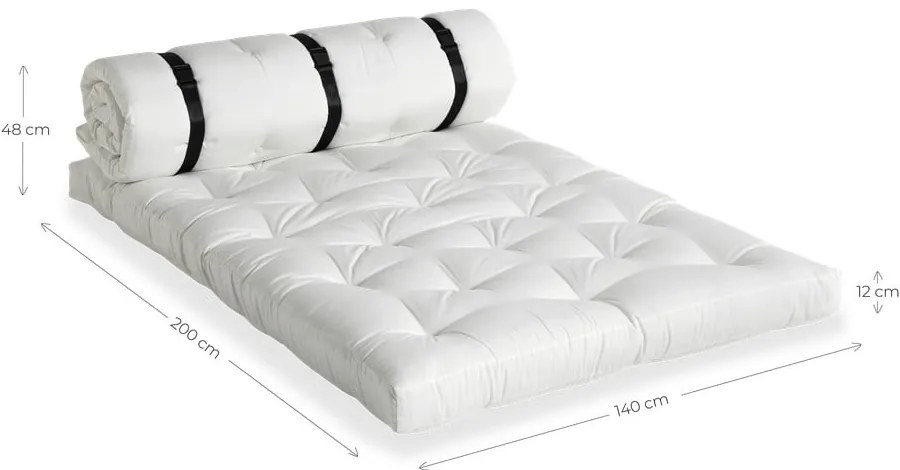 Design OUT™ Бежов диван за открито Beige Buckle Up - Karup Design