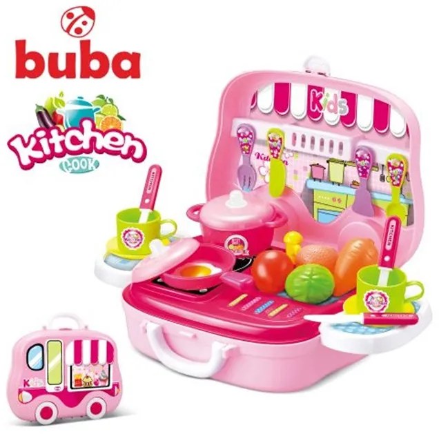 Buba - Kitchen Cook малка детска кухня розова