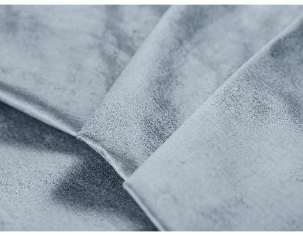 Светлосиньо кадифено канапе Luca - Milo Casa