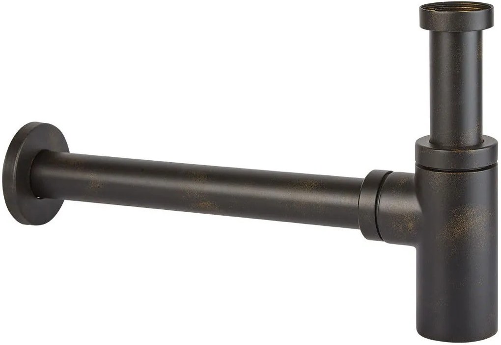 Сифон за мивка Minimal Vicario-черна ръжда