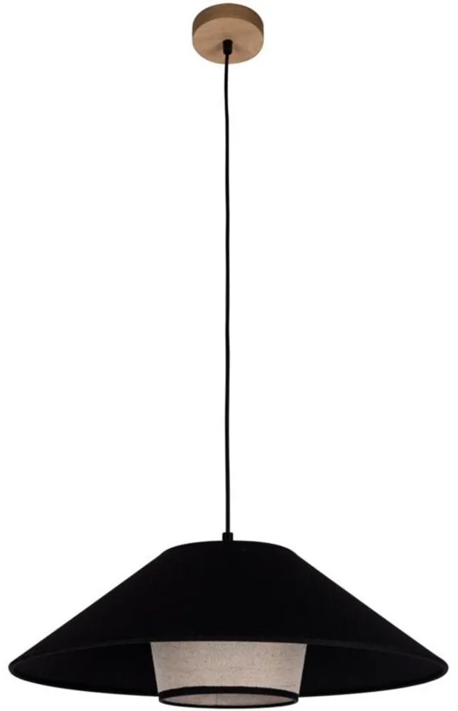 Spot-Light 16890174 - Полилей на кабел AMIGO 1xE27/60W/230V дъб