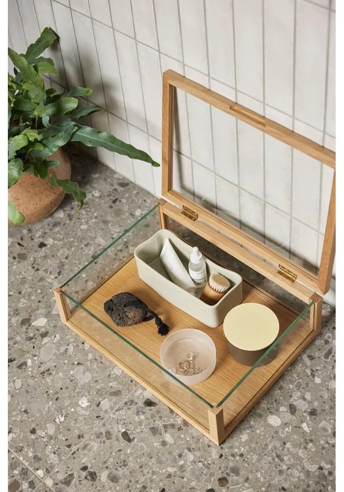 Декоративна метална кутия за съхранение с капак District - Hübsch