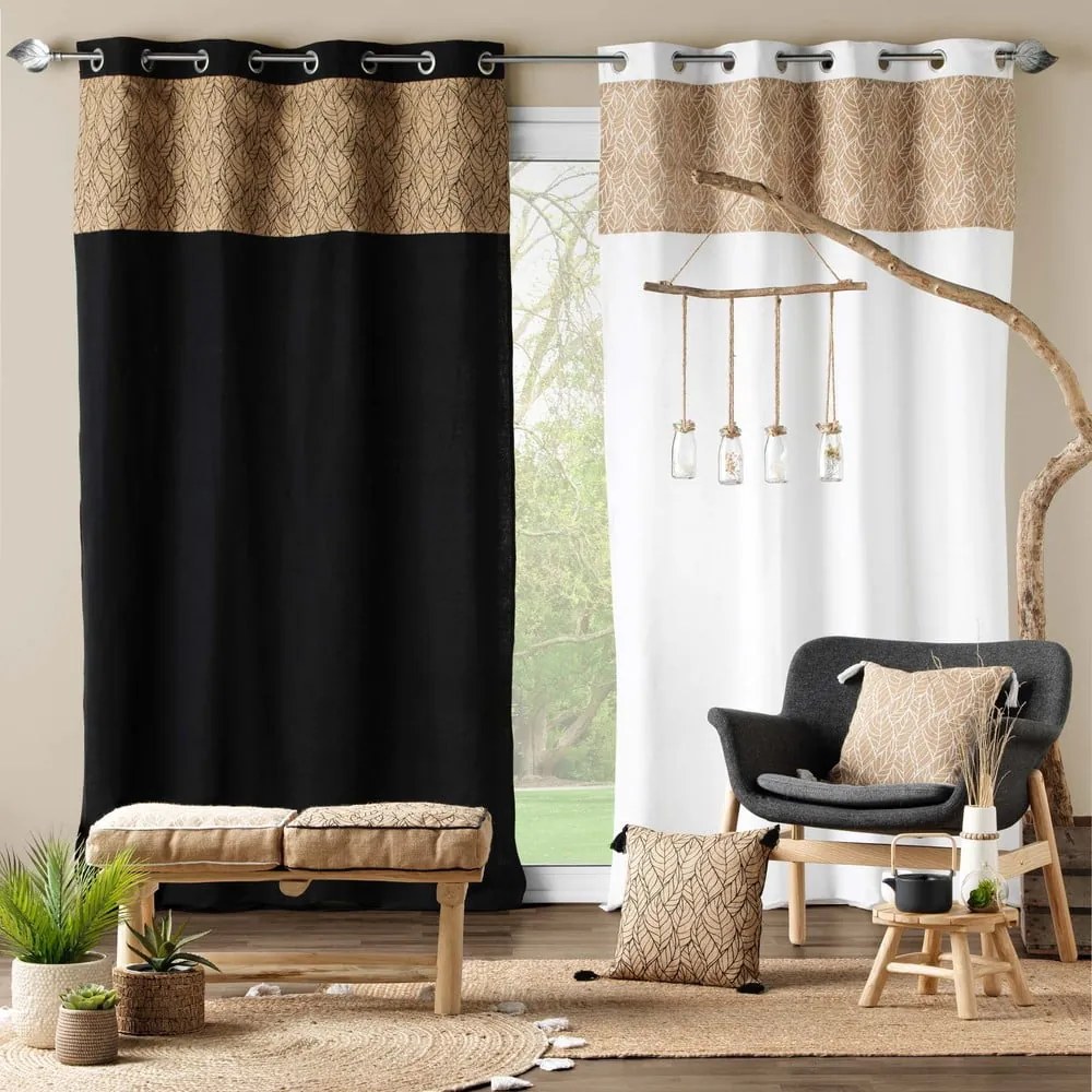 Бяла завеса 140x240 cm Kalinda – douceur d'intérieur