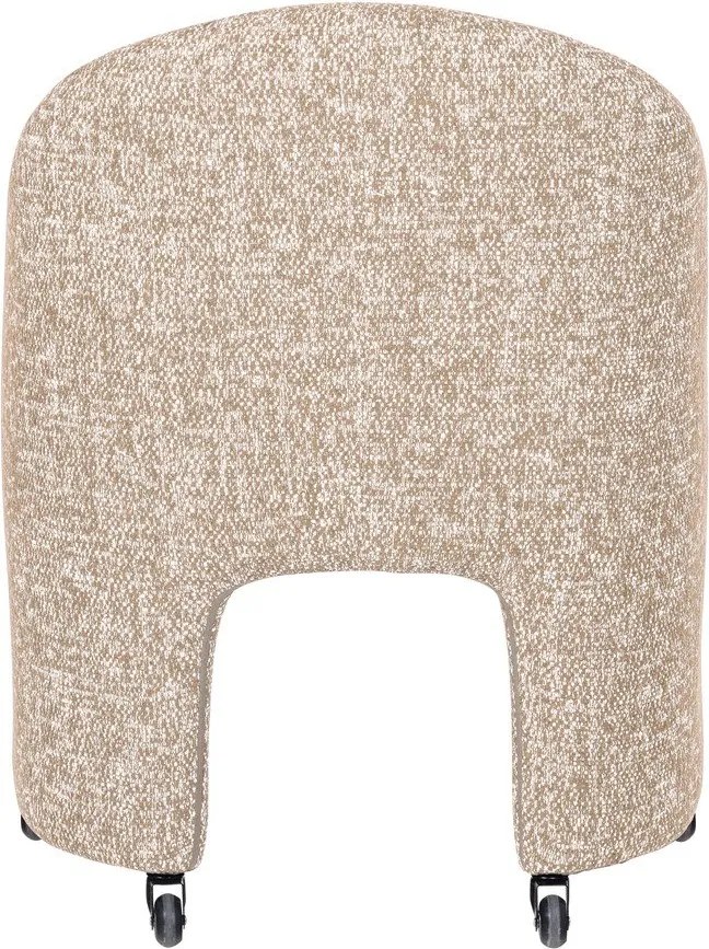 Бежов тапициран офис стол Cordo – WOOOD