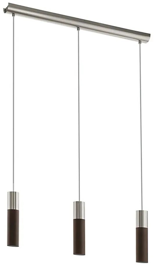 Eglo 96882 - LED Висящи лампи VILLORA 3xGU10/5W/230V