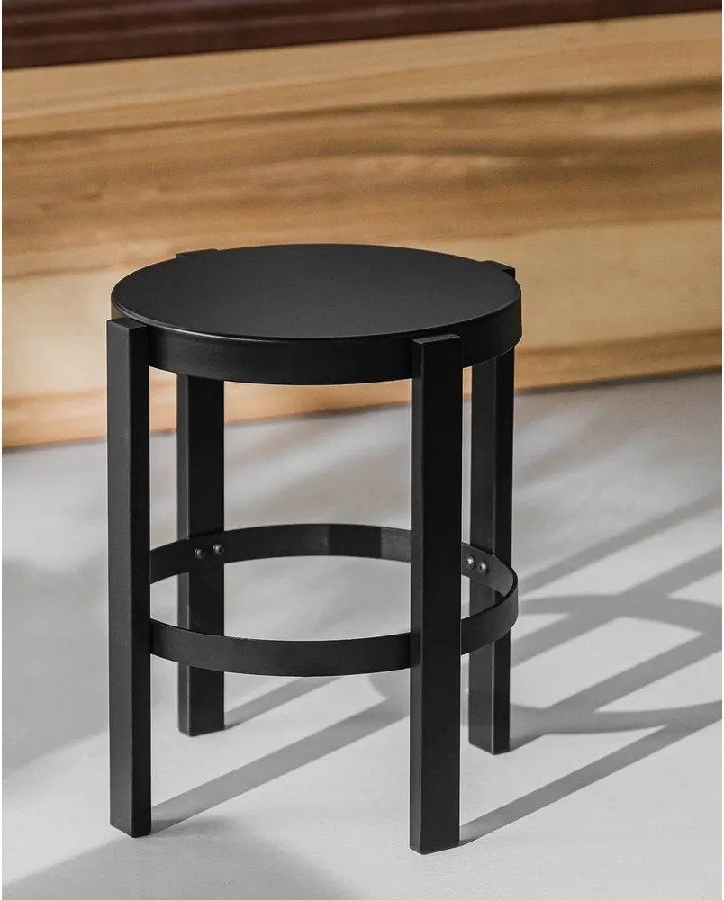 Черен стоманен стол Doon – noo.ma