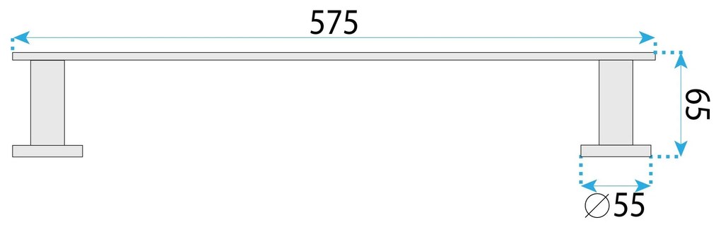 Закачалка за баня Til 101 Gold