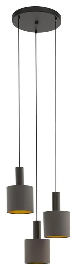 Eglo 97684 - Полилей на верижка CONCESSA 1 3xE27/60W/230V