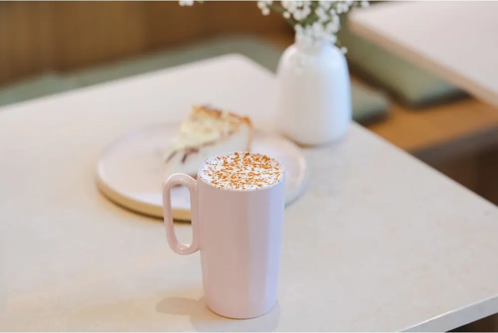 Розови глинени чаши в комплект от 2 бр. 330 ml Fuori – Vialli Design