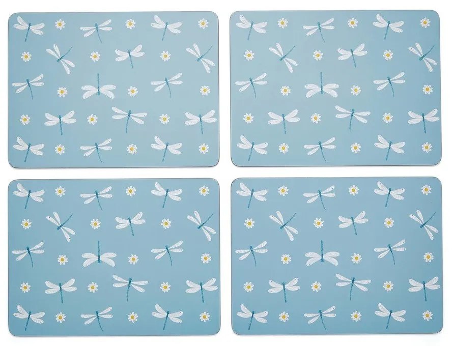 Подложки от корк и хартия 4 бр. 21,5x29 см English Meadow - Cooksmart ®