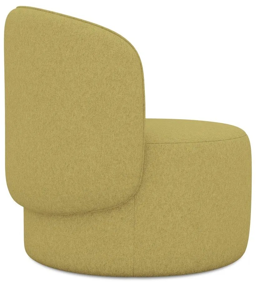 Кресло в цвят горчица Ipo – Makamii