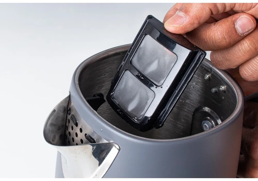 Тъмносива електрическа кана 1,7 l Dorchester – Haden